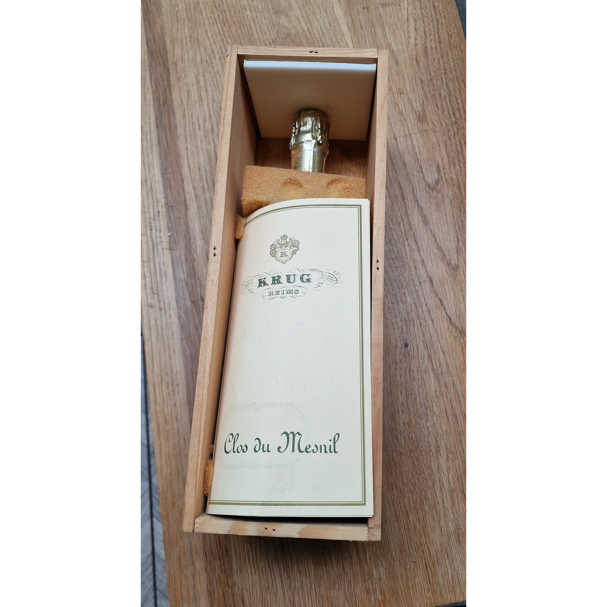 Krug, Clos du Mesnil 1981, 1x750ml, DUTY PAID