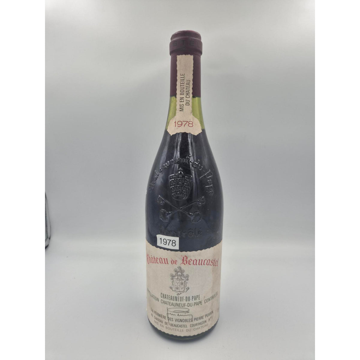 Chateauneuf Du Pape 1978, Chateau de Beaucastel, 1x750ml