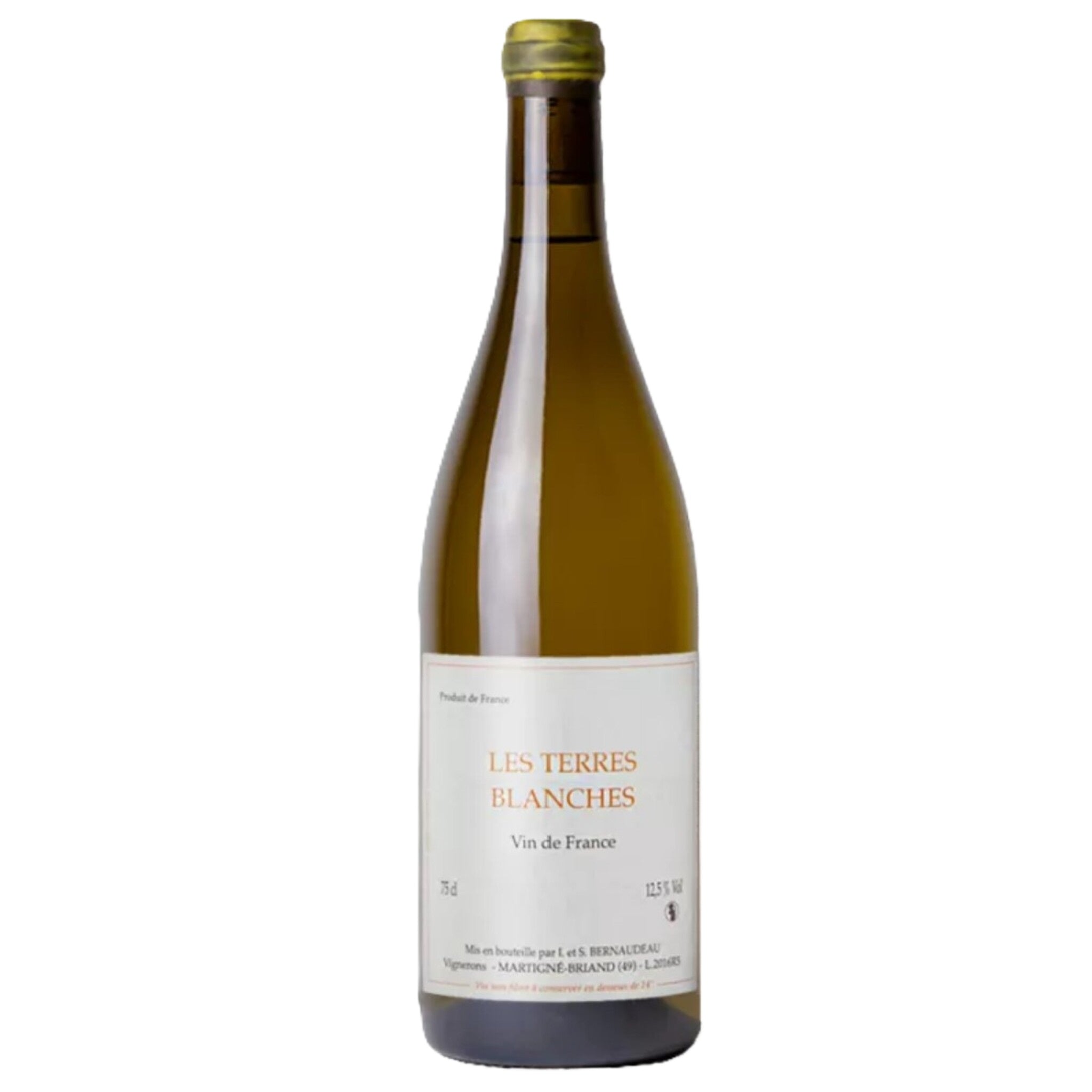 Vin de France, Les Terres Blanches 2019, Stephane Bernaudeau, 1x750ml
