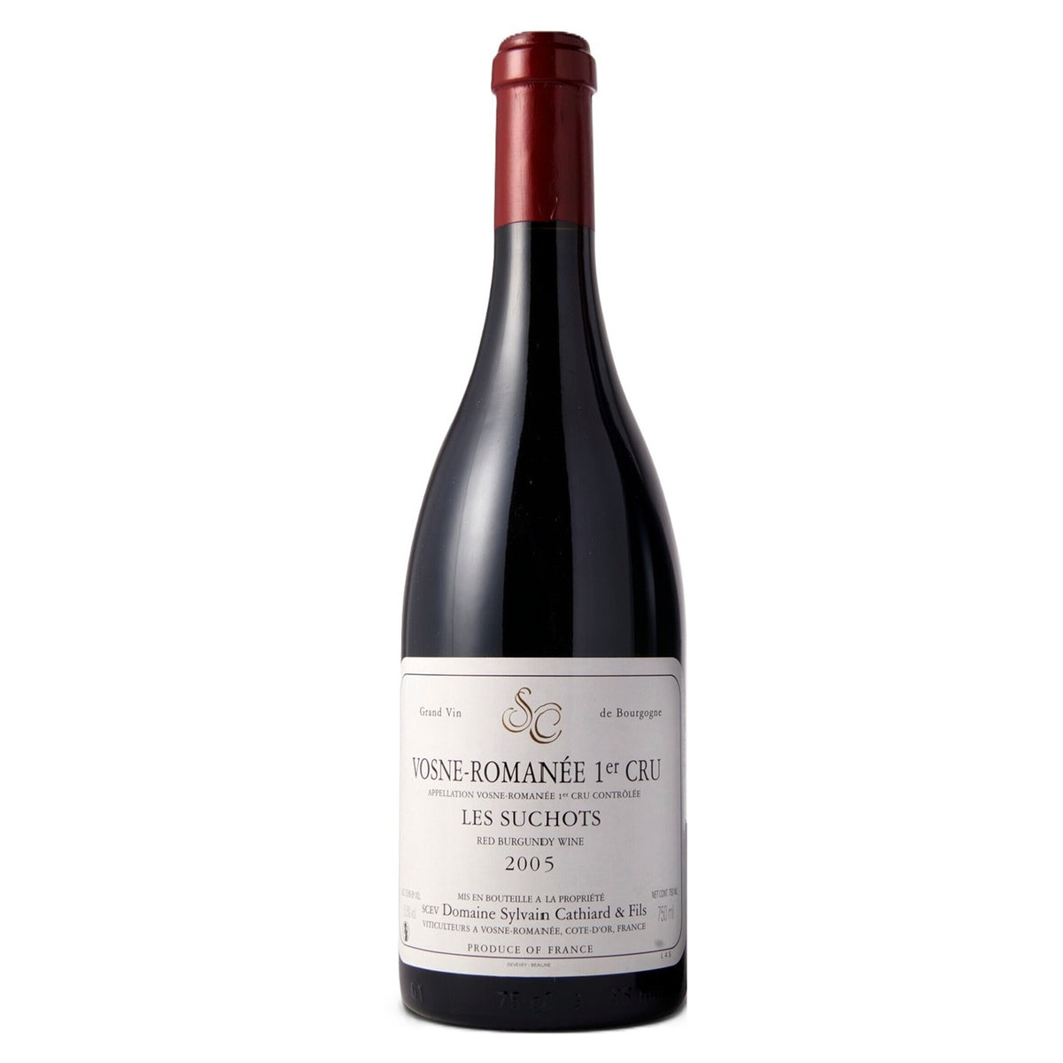 Vosne Romanee 1er Cru Les Suchots, Domaine Sylvain Cathiard, 12x750ml DUTY PAID