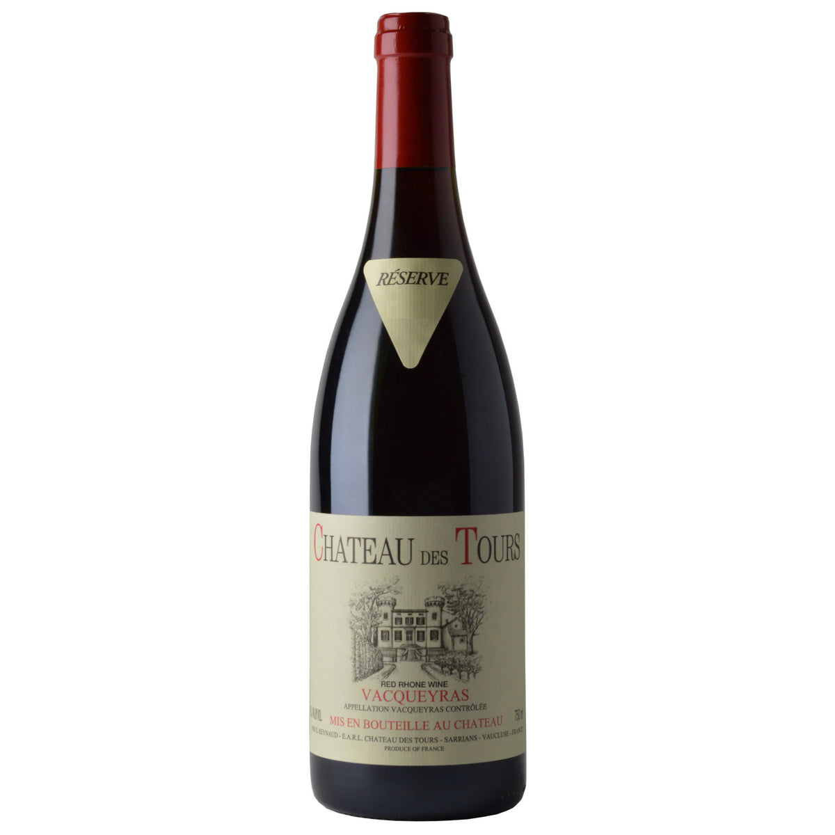Chateau des Tours, Vacqueyras 2012, Chateau Rayas, 1x750ml