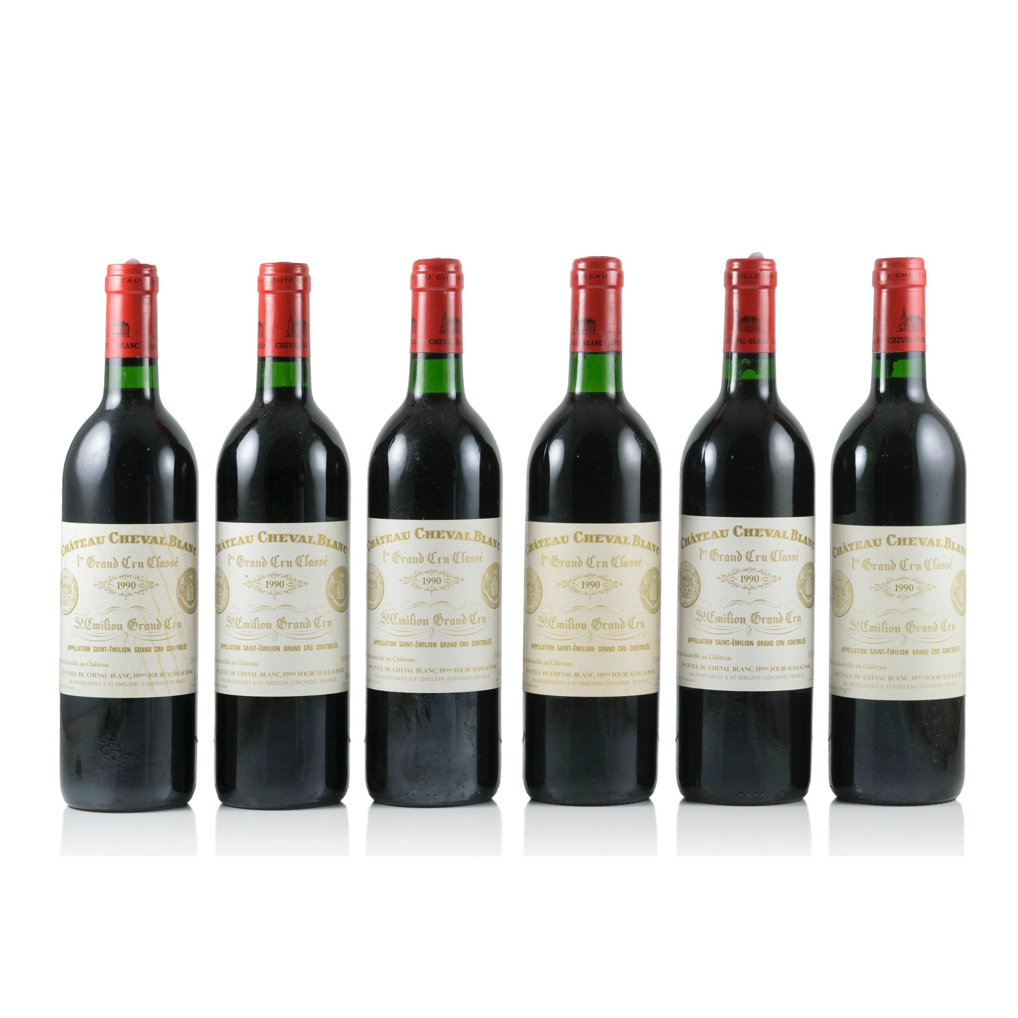 Chateau Cheval Blanc 1990, Saint Emilion 1er Grand Cru Classé A, 12x750ml, DUTY PAID
