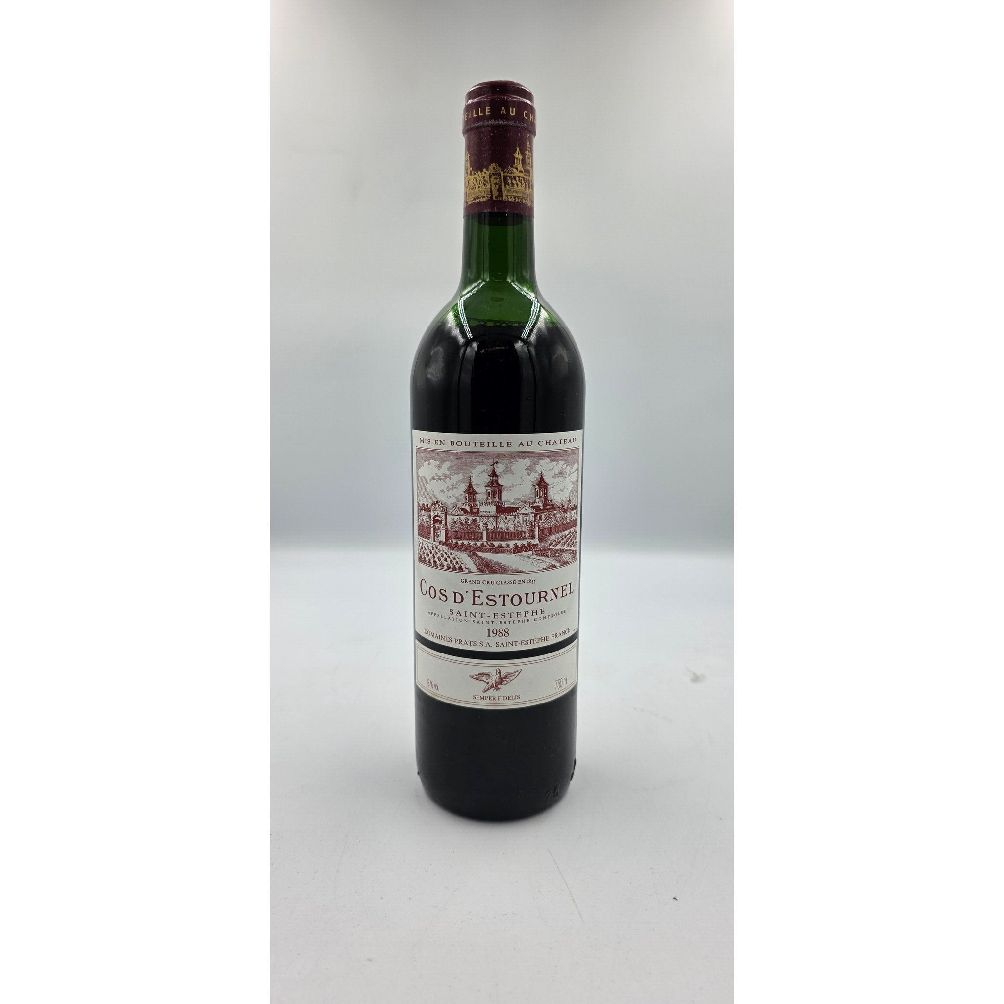 Chateau Cos d'Estournel 1988, 2ème Cru Classé, Saint-Estèphe, 1x750ml