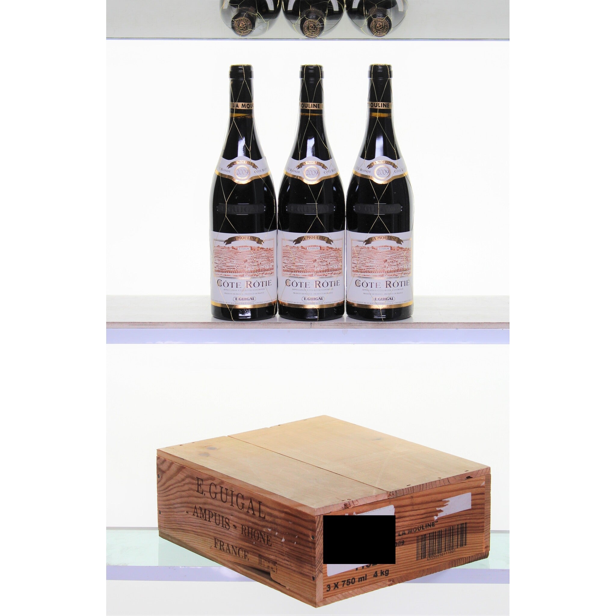 Cote Rotie La Mouline 2009, E Guigal, 3x750ml