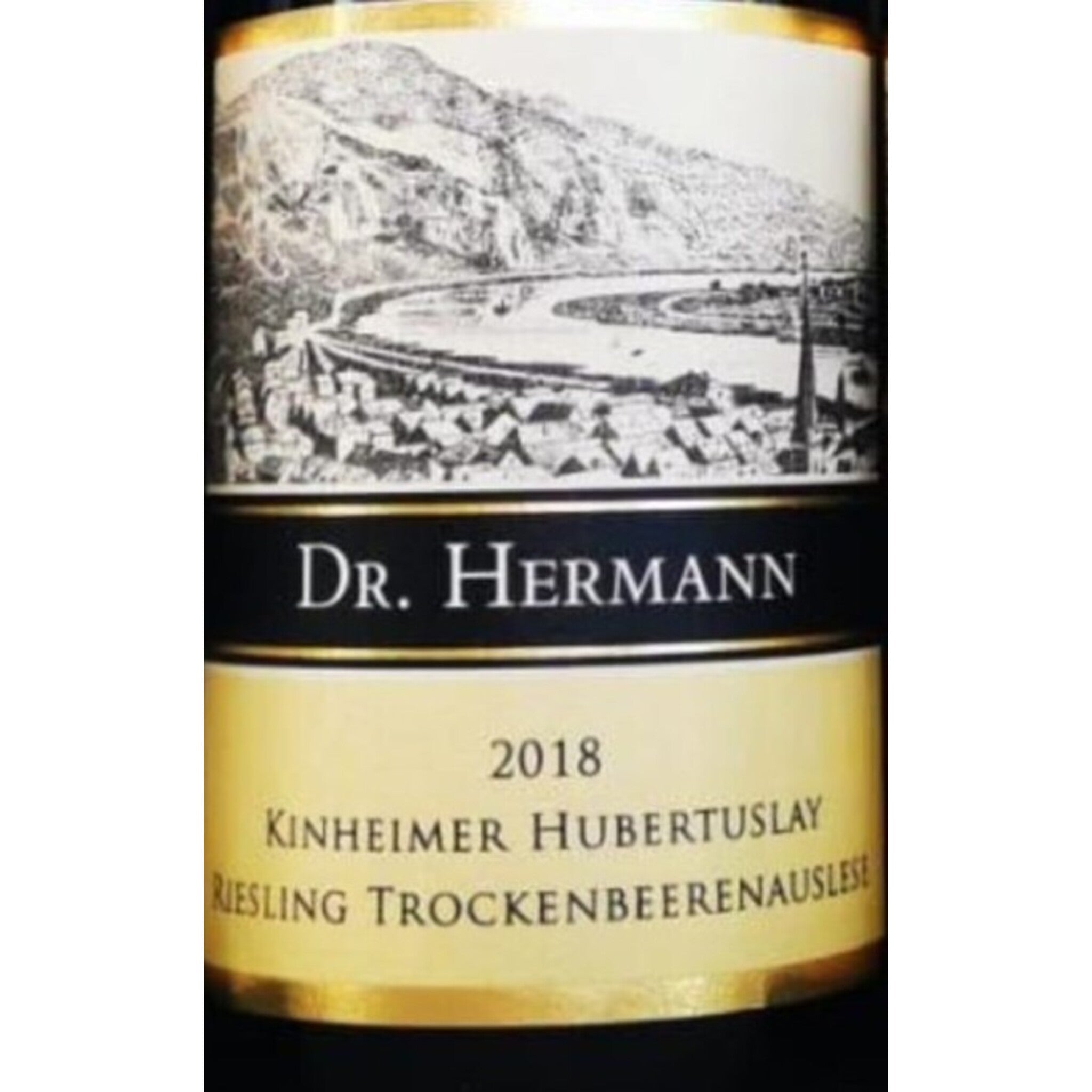 Kinheimer Hubertuslay Riesling Trockenbeerenauslese Lange Goldkapsel 2018, Dr Hermann, 6x750ml