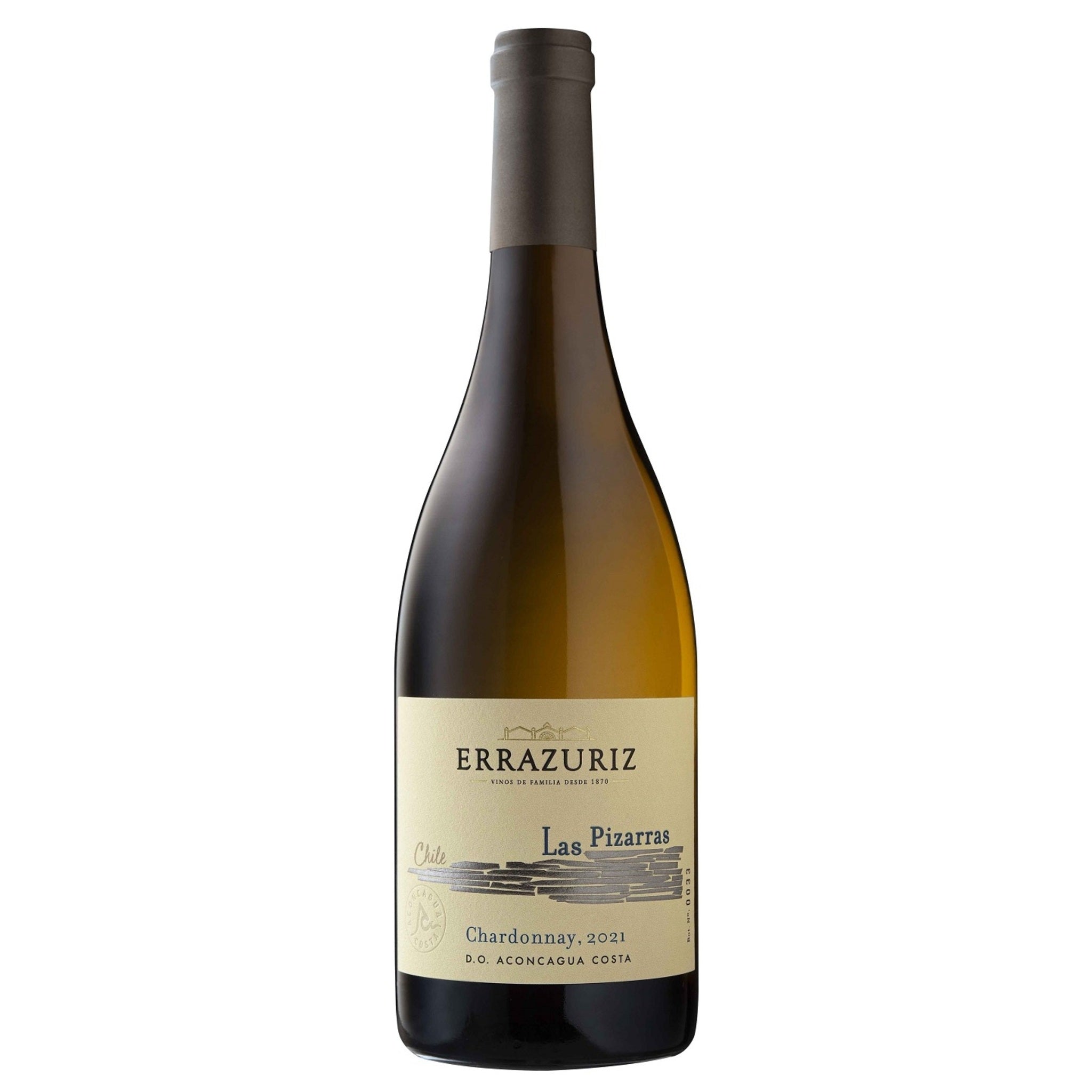 Las Pizarras Chardonnay 2021, Errazuriz, Aconcagua Costa, 6x750ml