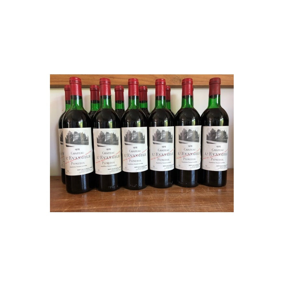 Chateau L'Evangile 1978, Pomerol, 12x750ml