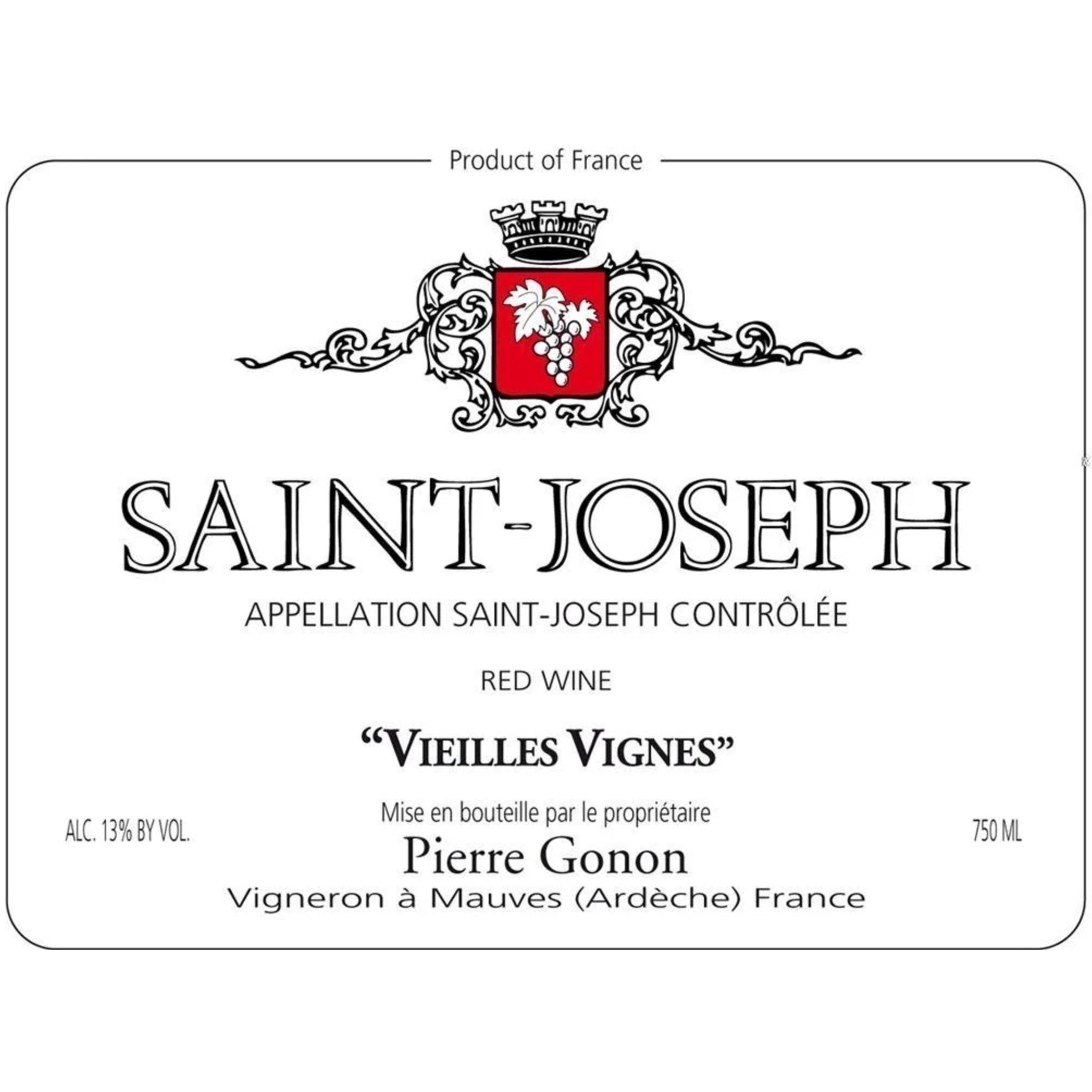 Saint Joseph Vieilles Vignes 2009, Pierre Gonon, 1x750ml