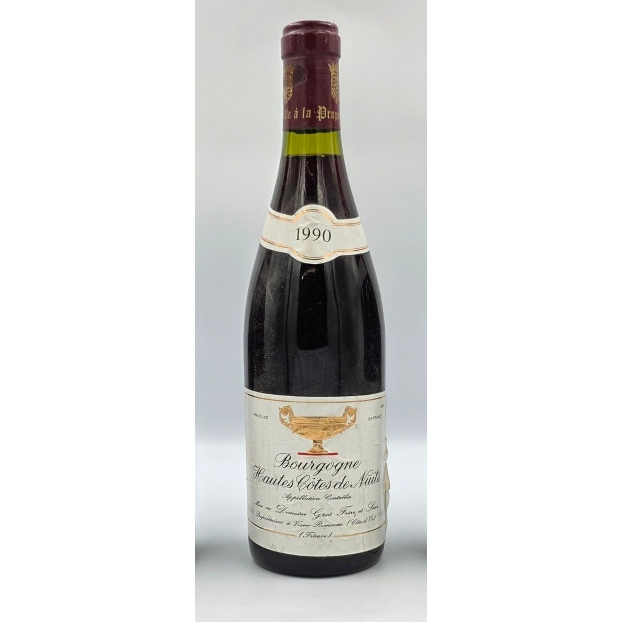 Bourgogne Hautes Cotes de Nuits 1990, Domaine Gros F&S, 1x750ml