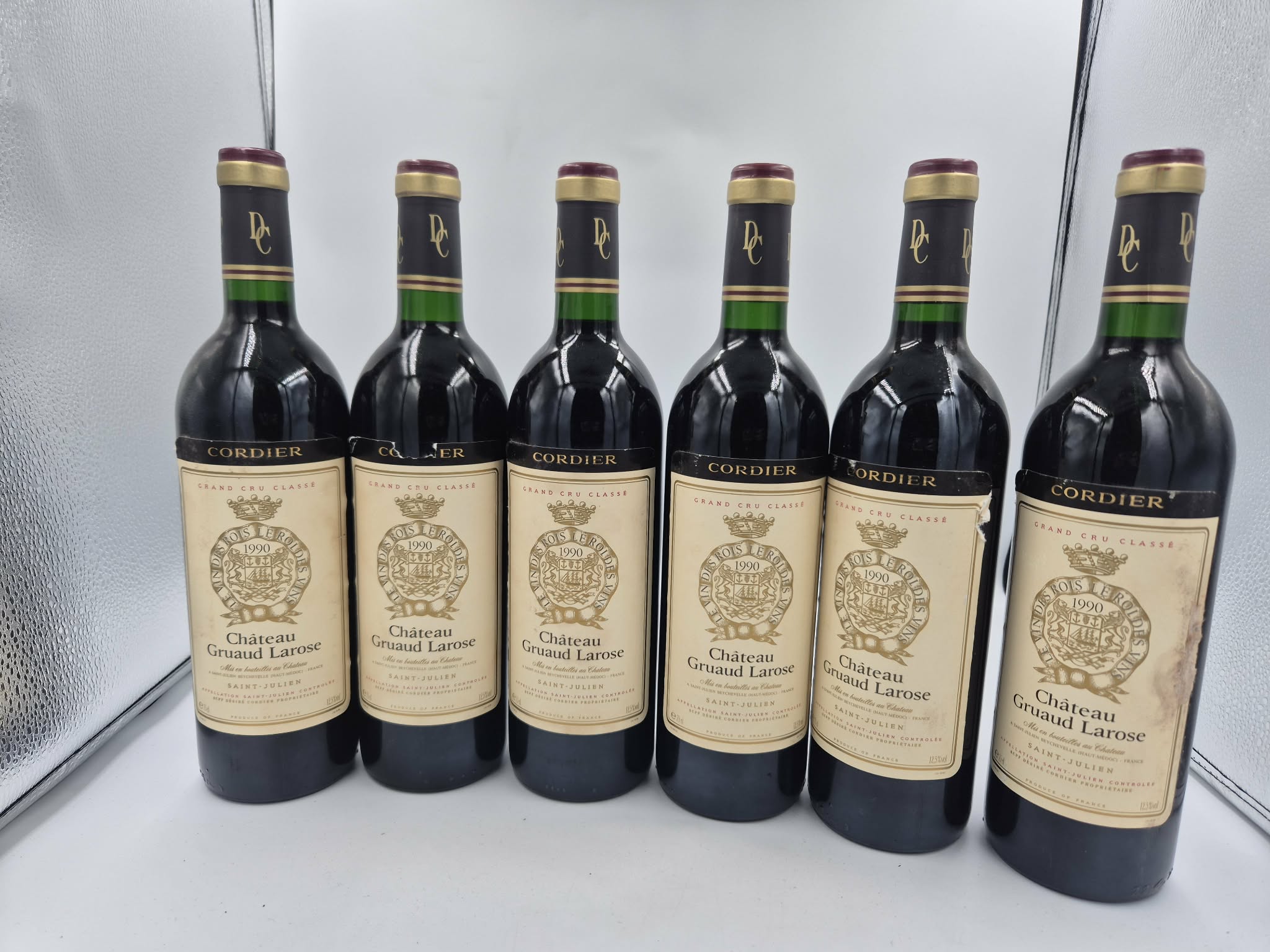 Chateau Gruaud Larose 1990, 2ème Cru Classé, St Julien, 12x750ml