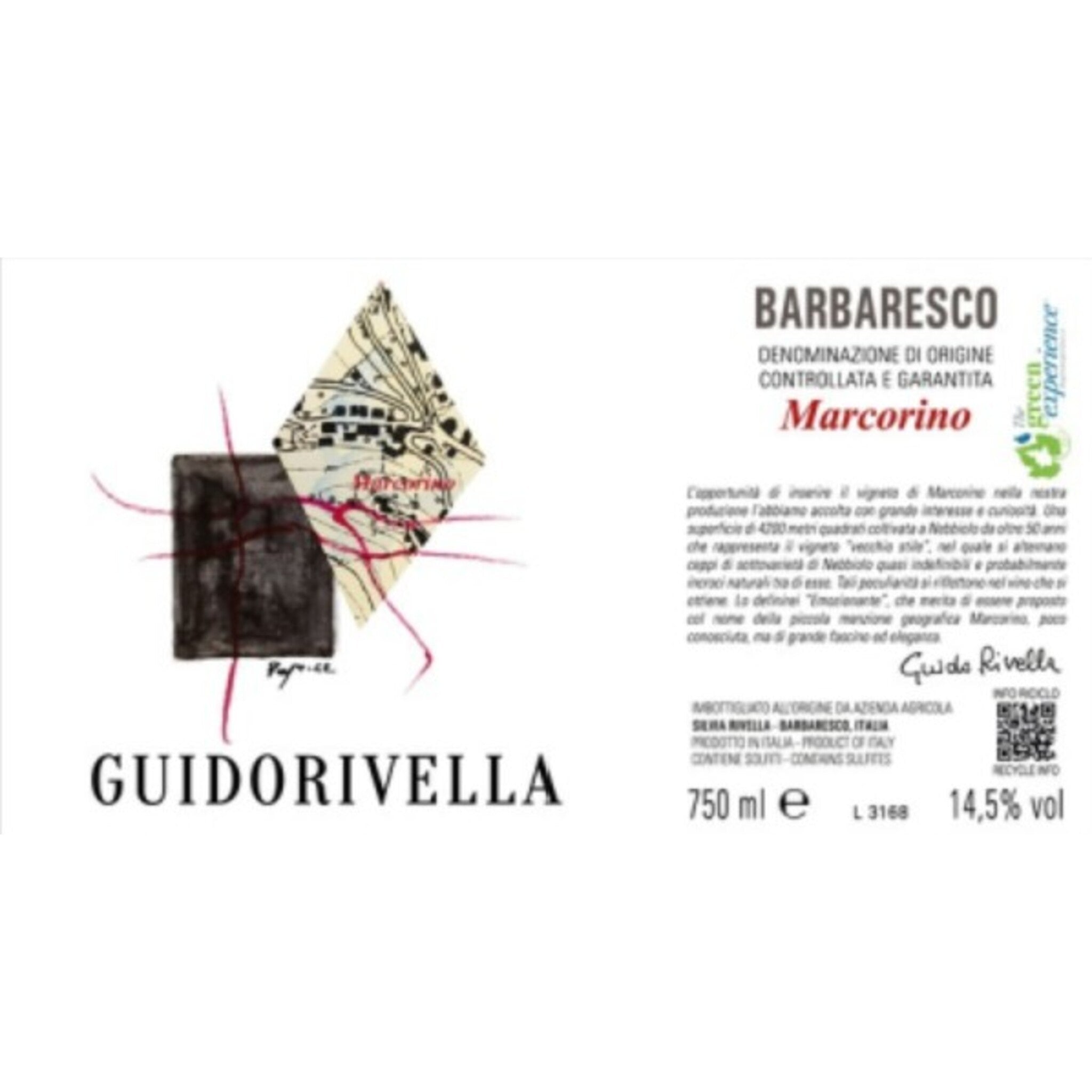 Barbaresco Marcorino 2019, Guido Rivella, 3x750ml