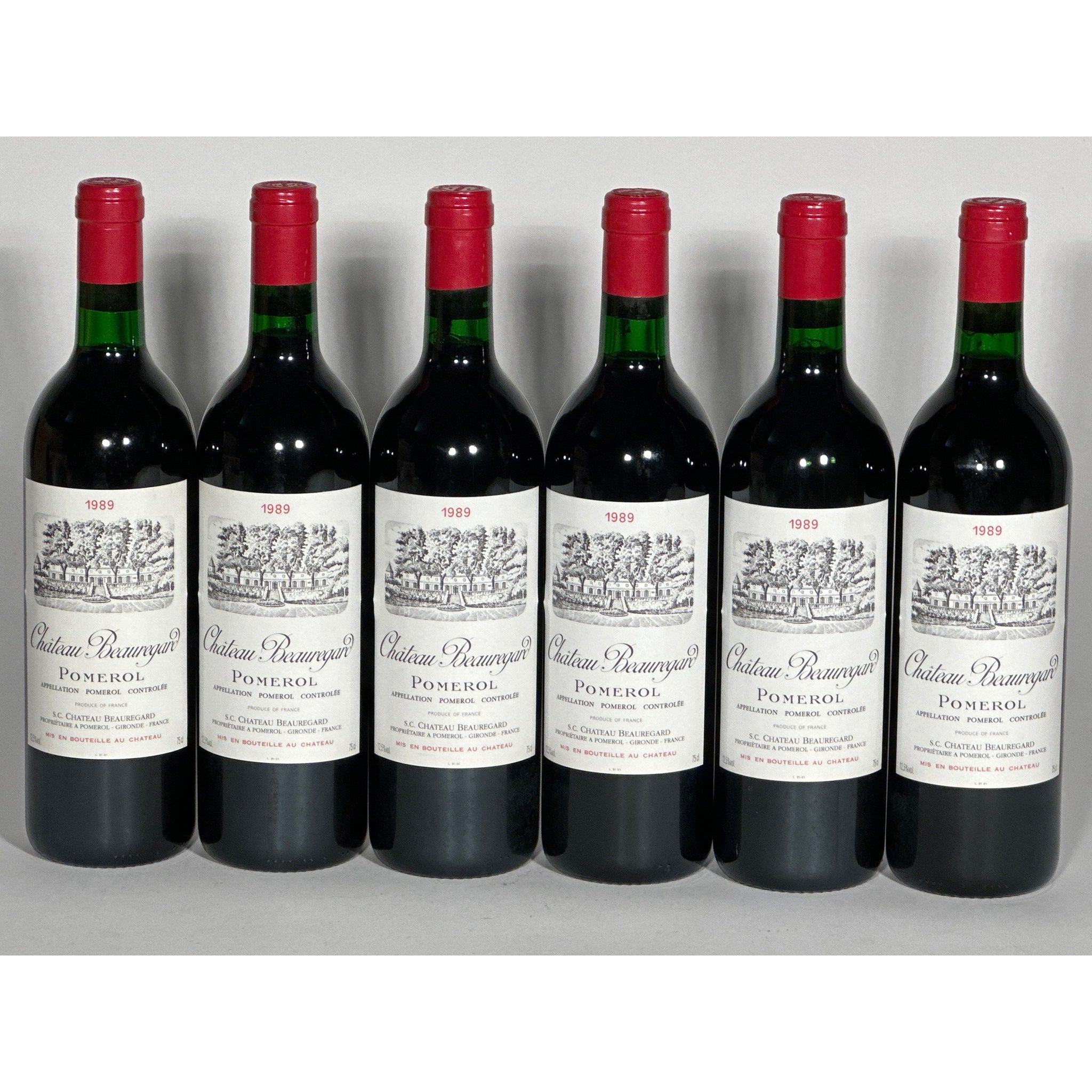 Chateau Beauregard 1989, Pomerol, 12x750ml
