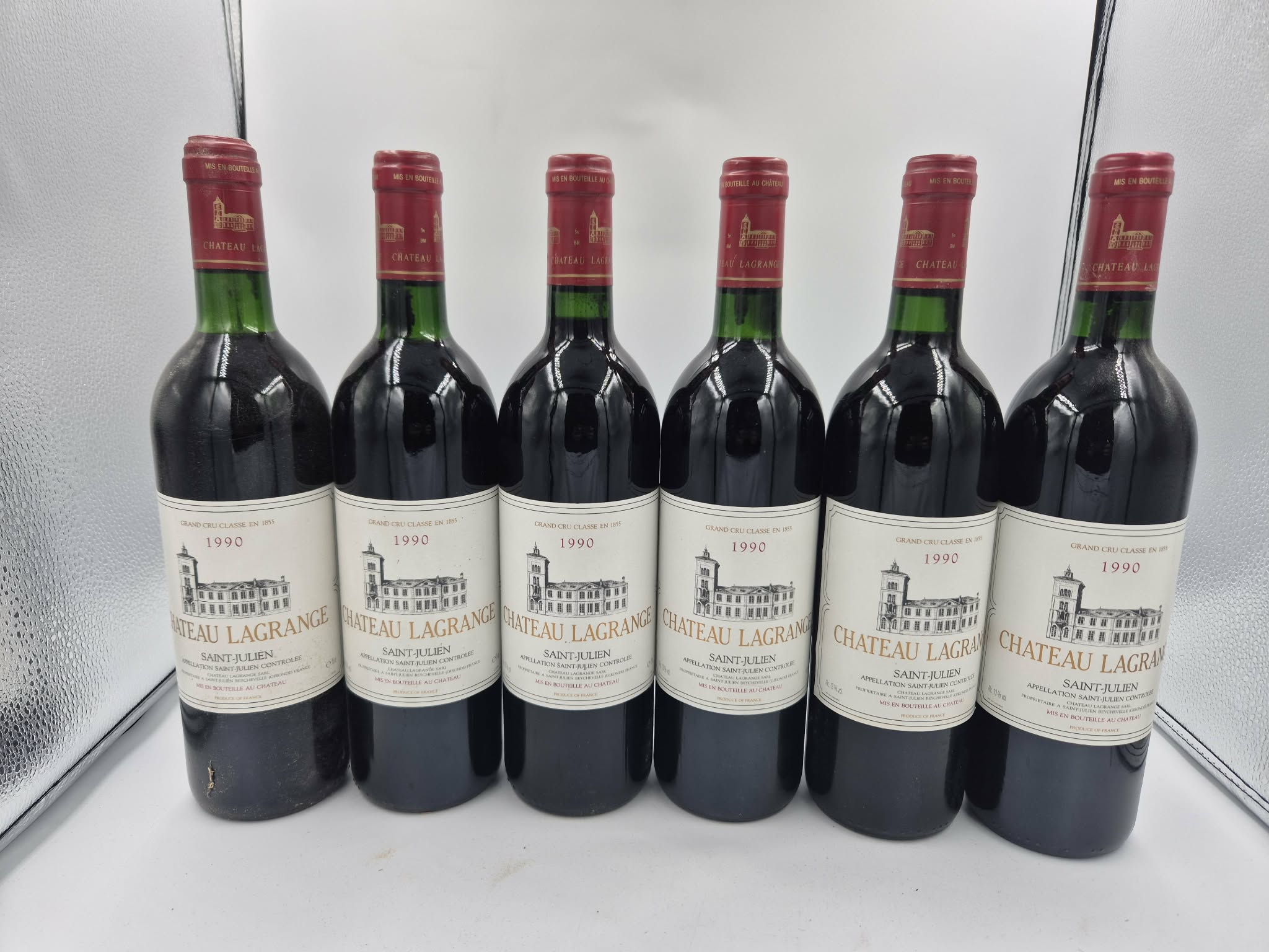 Chateau Lagrange 1990, 3ème Cru Classé, St Julien, 12x750ml