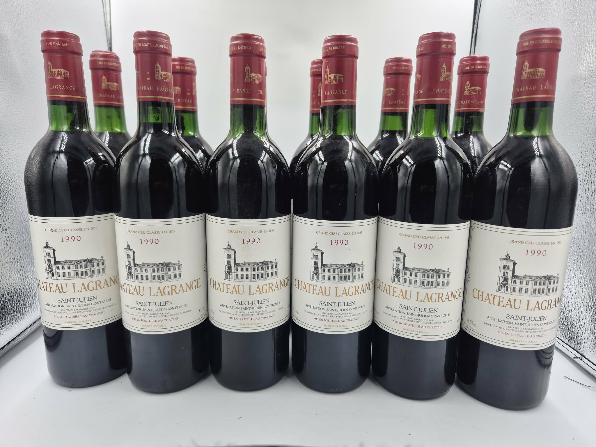 Chateau Lagrange 1990, 3ème Cru Classé, St Julien, 12x750ml