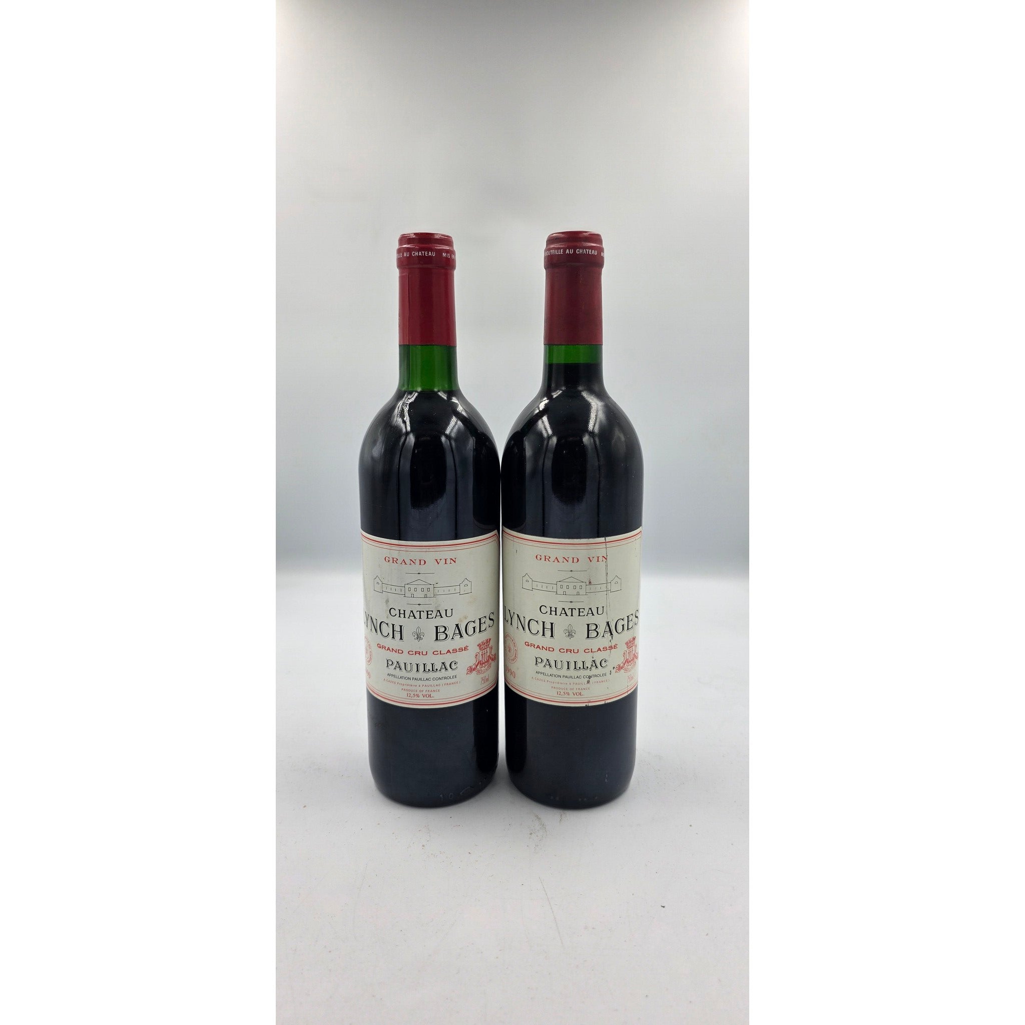 Chateau Lynch-Bages 1990, 5ème Cru Classé, Pauillac, 2x750ml (Case K)