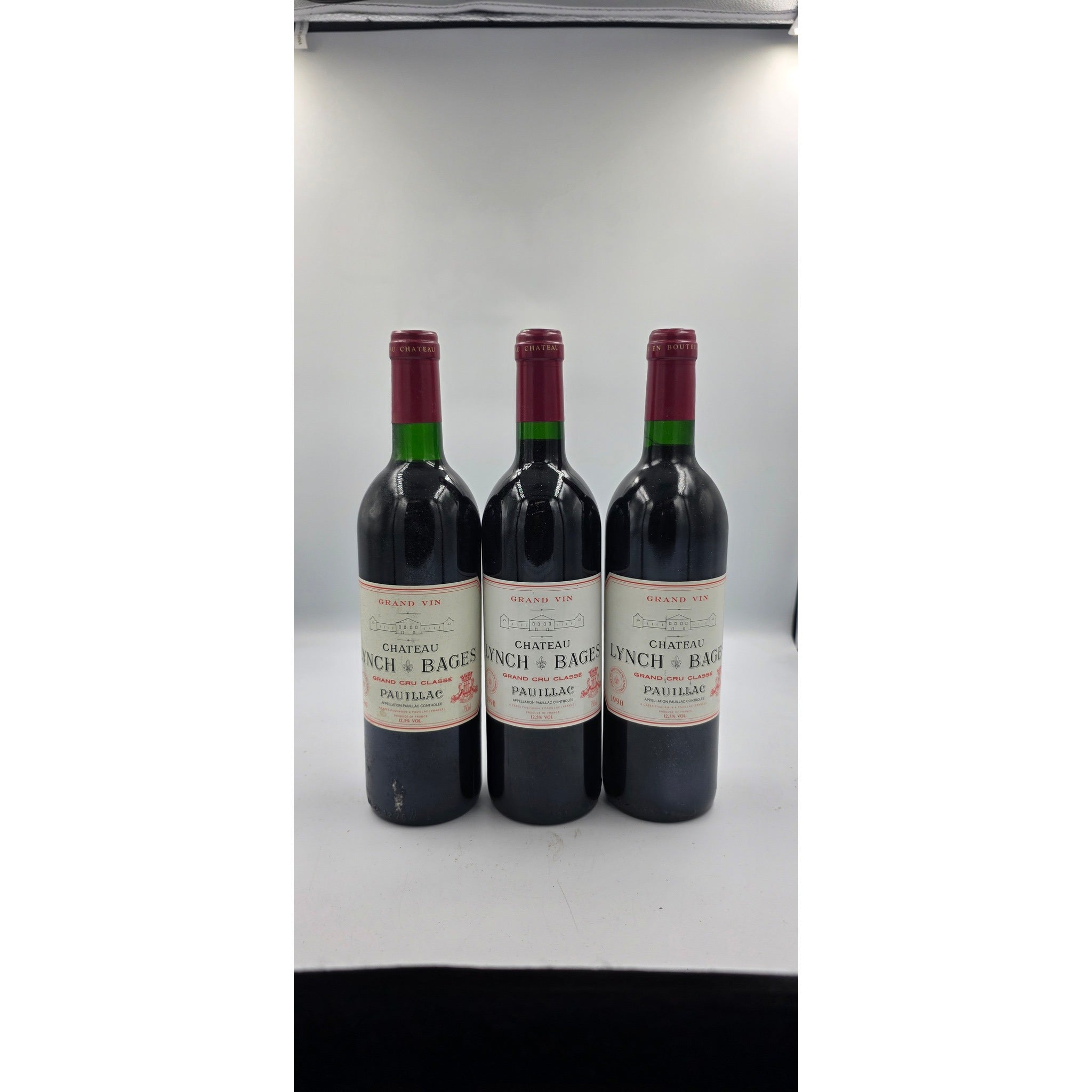Chateau Lynch-Bages 1990, 5ème Cru Classé, Pauillac, 3x750ml (Case I)
