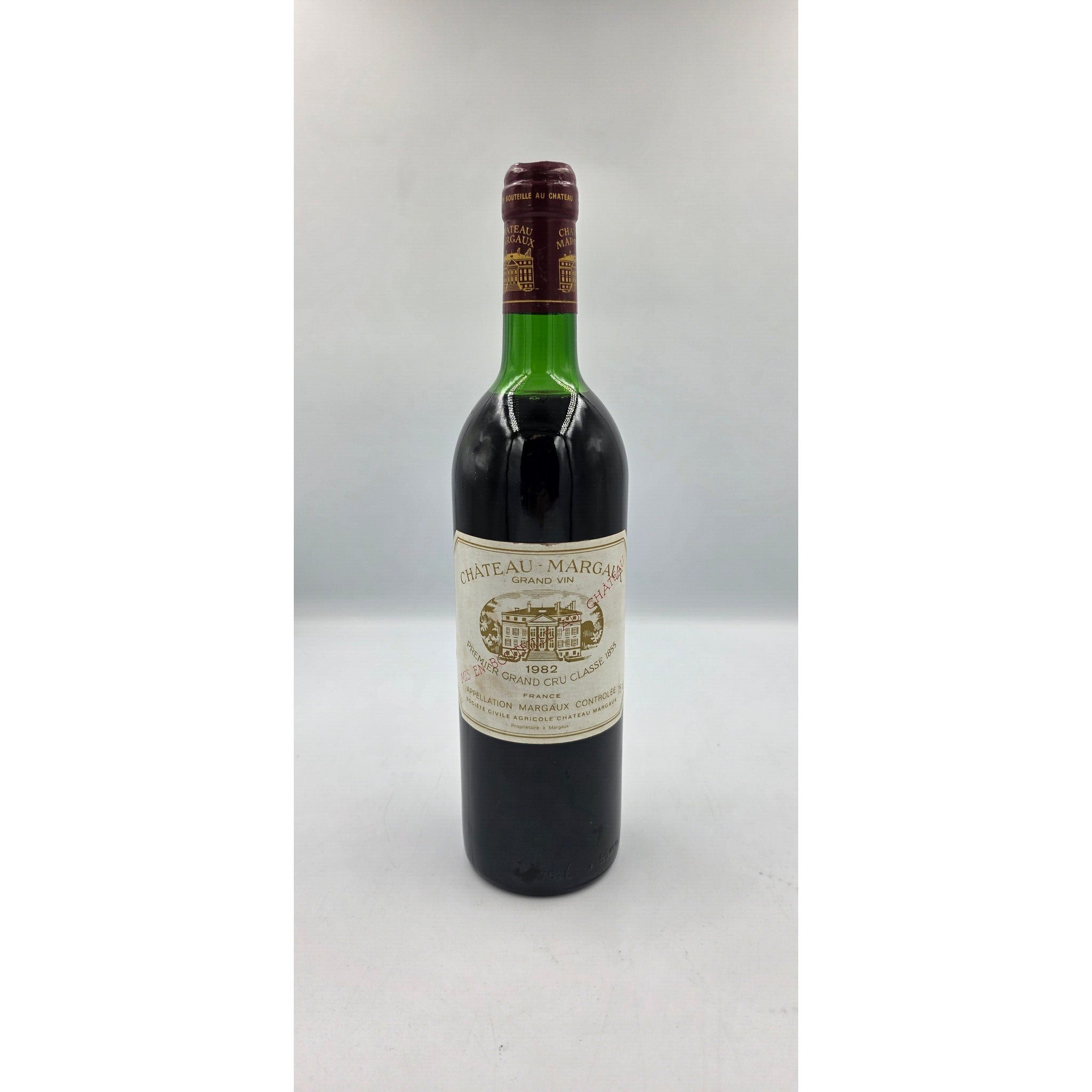 Chateau Margaux 1982, 1er Cru Classé, Margaux, 1x750ml