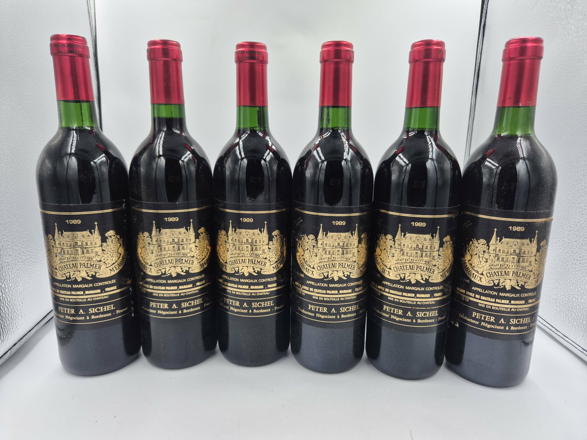 Chateau Palmer 1989, 3ème Cru Classé, Margaux, 6x750ml