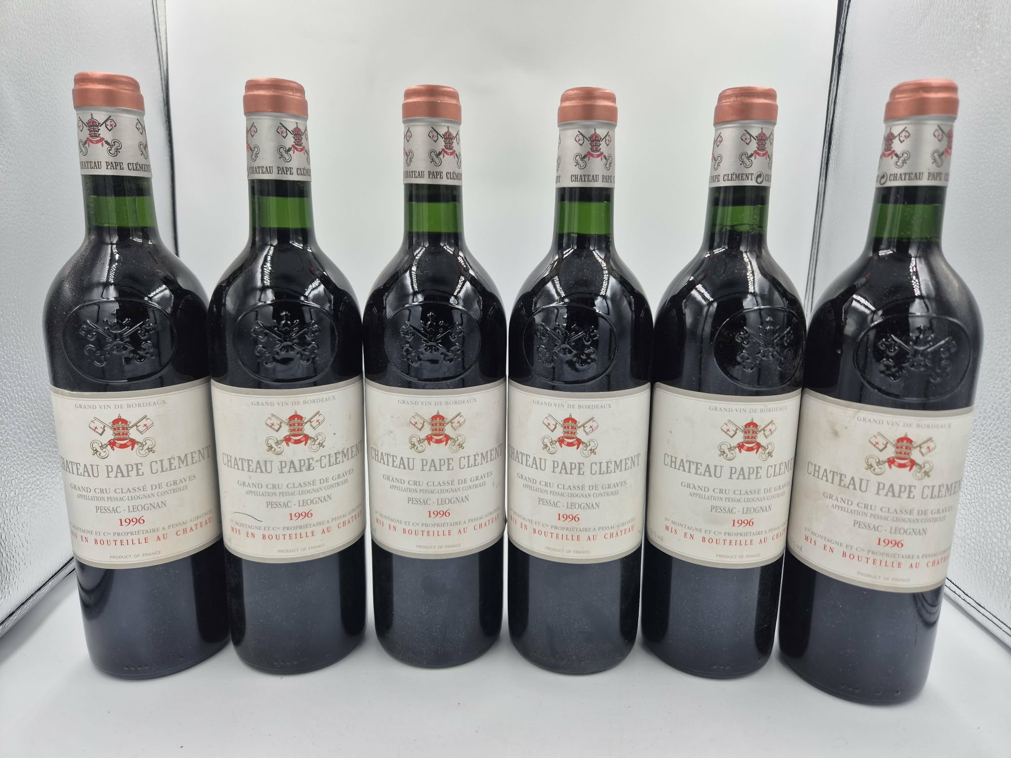 Chateau Pape Clement 1996, Pessac-Léognan Grand Cru Classé, 6x750ml