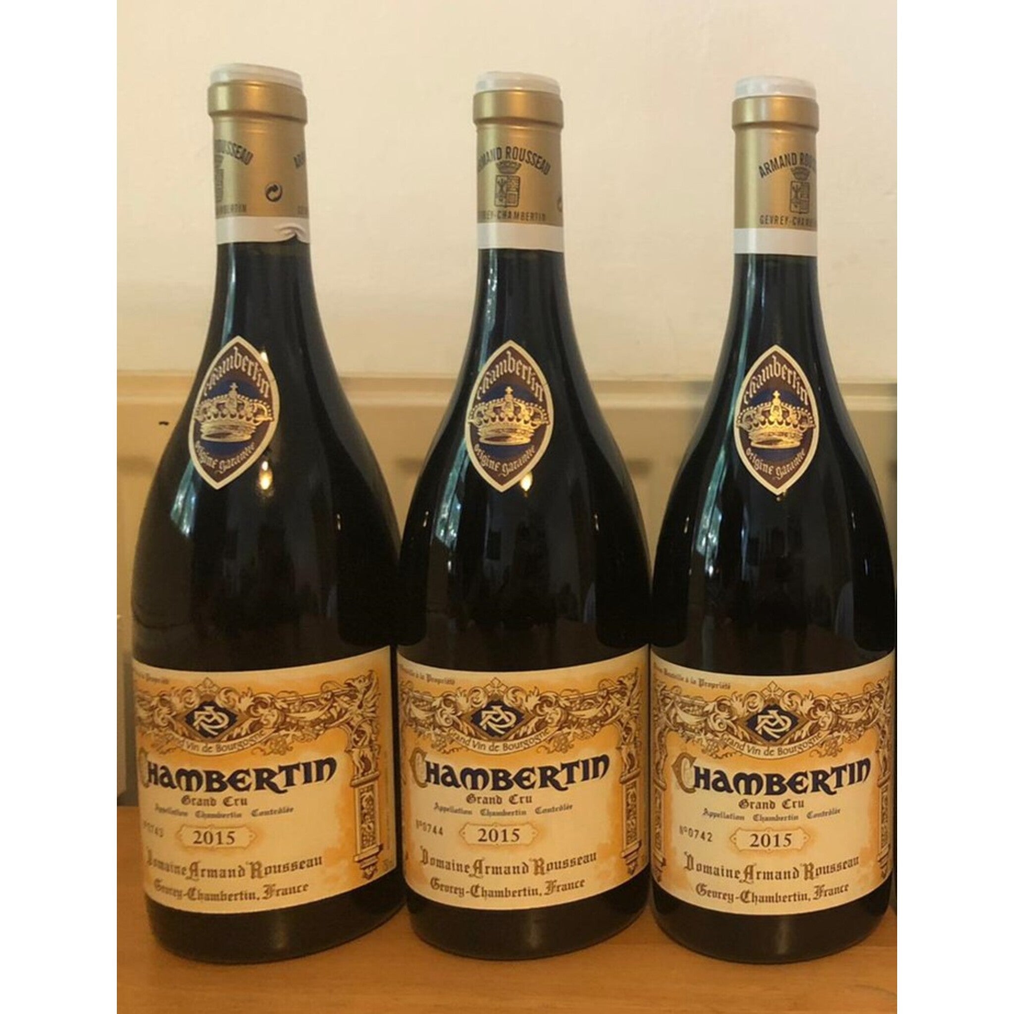 Chambertin Grand Cru 2015, Domaine Armand Rousseau, 1x750ml, DUTY PAID