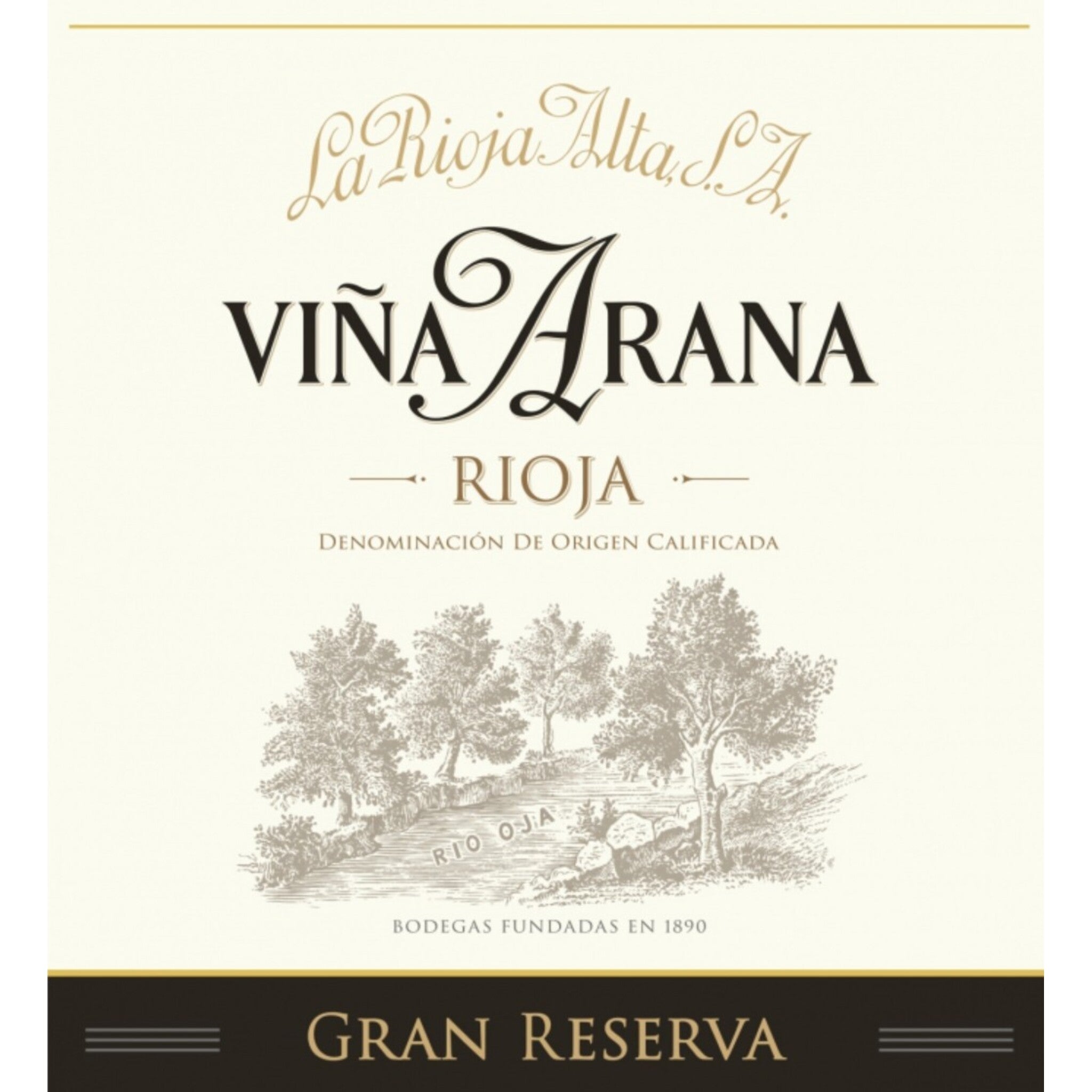 La Rioja Alta S.A. Viña Arana Gran Reserva 2016, Rioja, 6x750ml