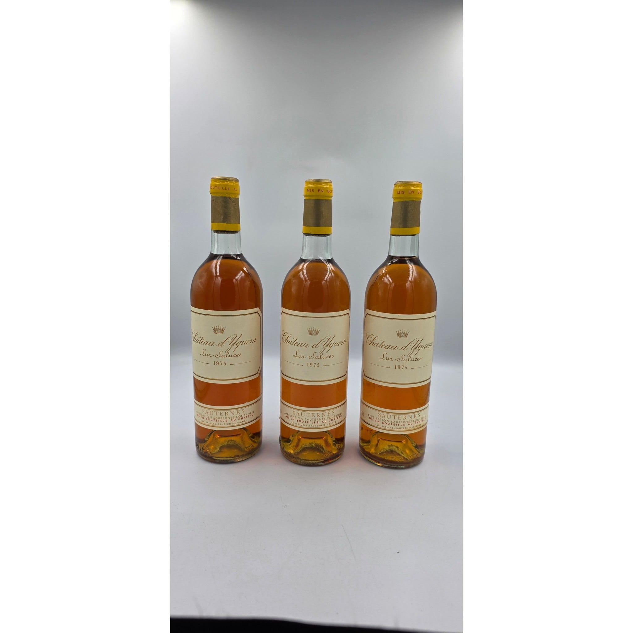Chateau d'Yquem 1975, 1er Cru Classé, Sauternes, 1x750ml