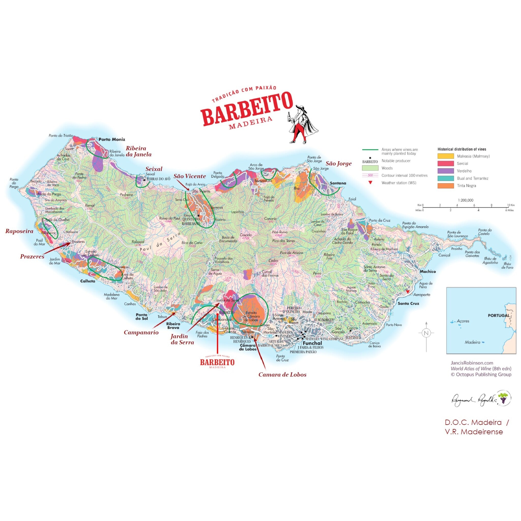 Madeira, Single Cask Boal Colheita 2005, Vinha do Charlot, Barbeito, 6x500ml