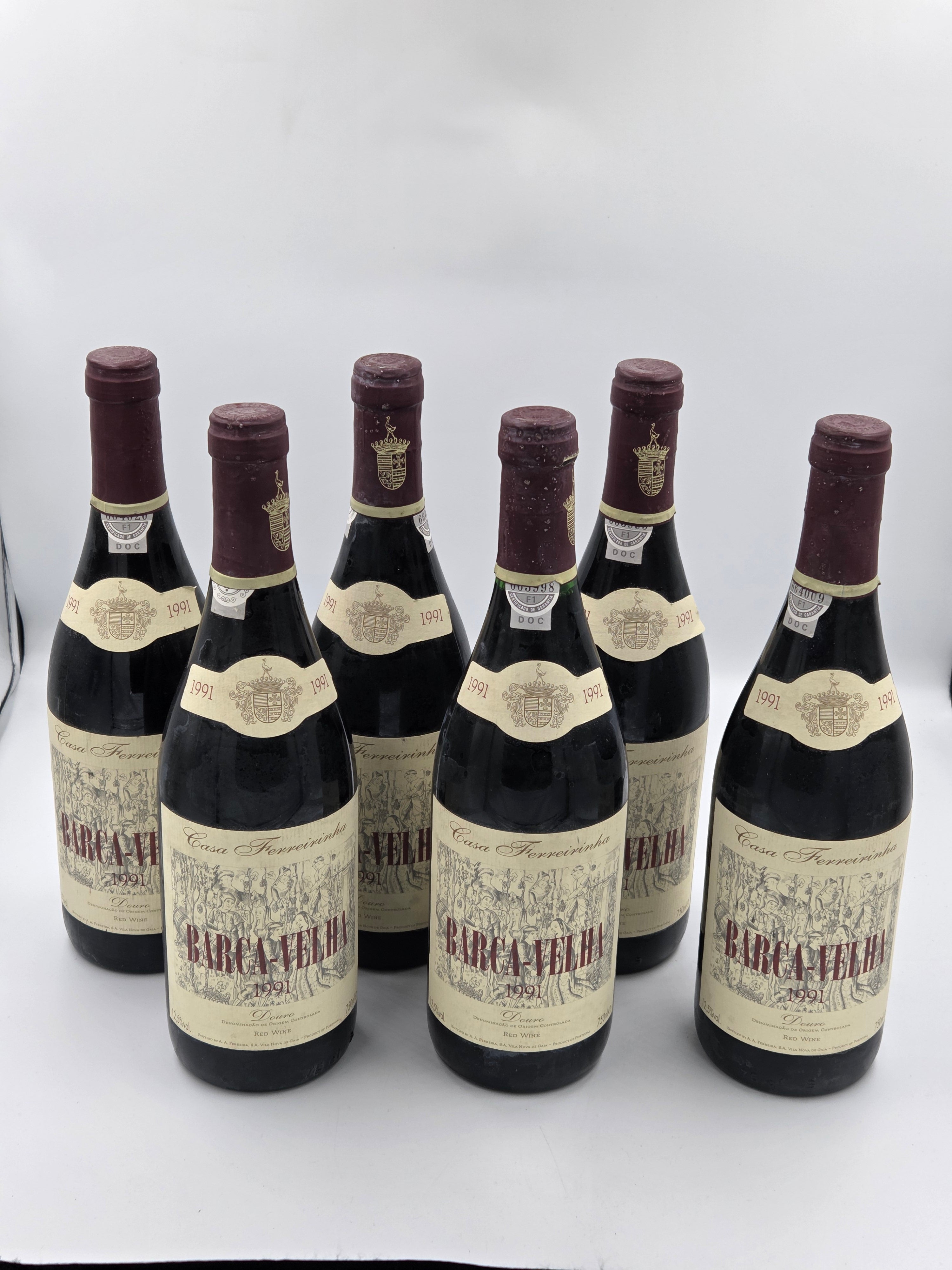 Barca-Velha 1991, Casa Ferreirinha, Douro, 6x750ml