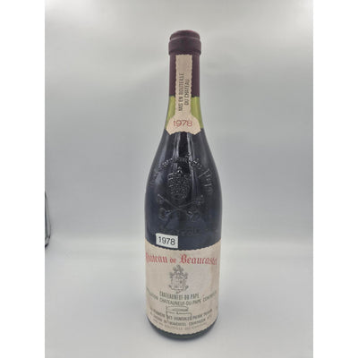 Chateauneuf Du Pape 1978, Chateau de Beaucastel, 1x750ml