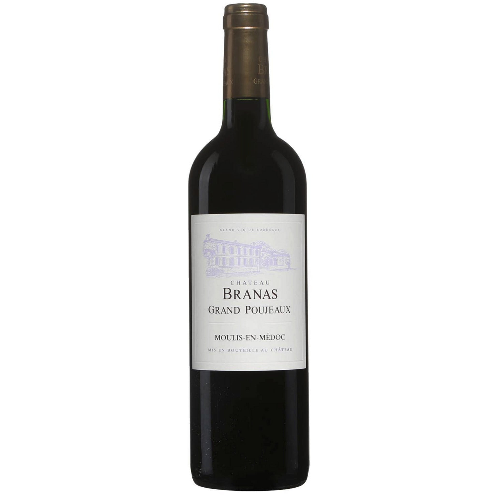 Chateau Branas Grand Poujeaux 2012, Moulis-en-Medoc, 12x750ml