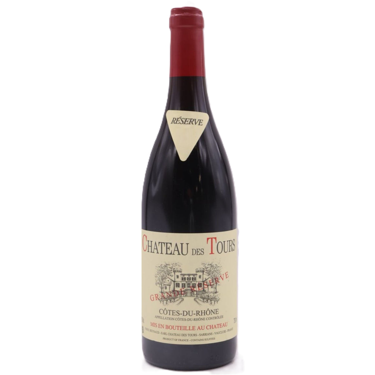 Chateau des Tours, Cotes du Rhone Grande Reserve 2015, Chateau Rayas, 1x750ml