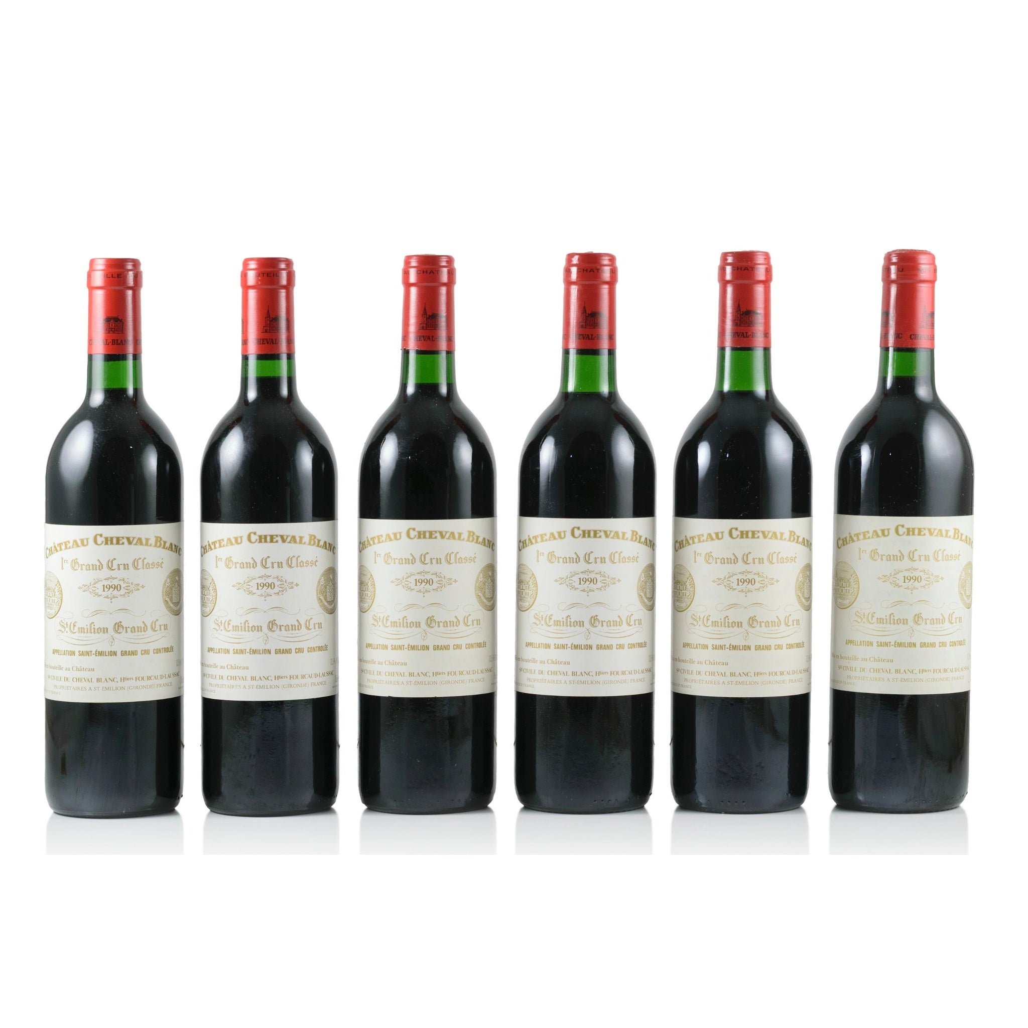 Chateau Cheval Blanc 1990, Saint Emilion 1er Grand Cru Classé A, 12x750ml, DUTY PAID