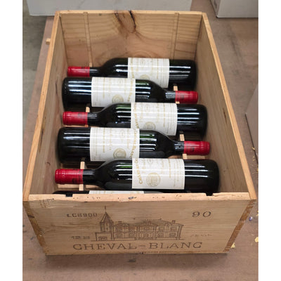Chateau Cheval Blanc 1990, Saint Emilion 1er Grand Cru Classé A, 12x750ml, DUTY PAID