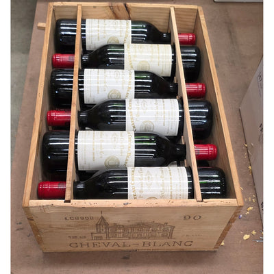 Chateau Cheval Blanc 1990, Saint Emilion 1er Grand Cru Classé A, 12x750ml, DUTY PAID