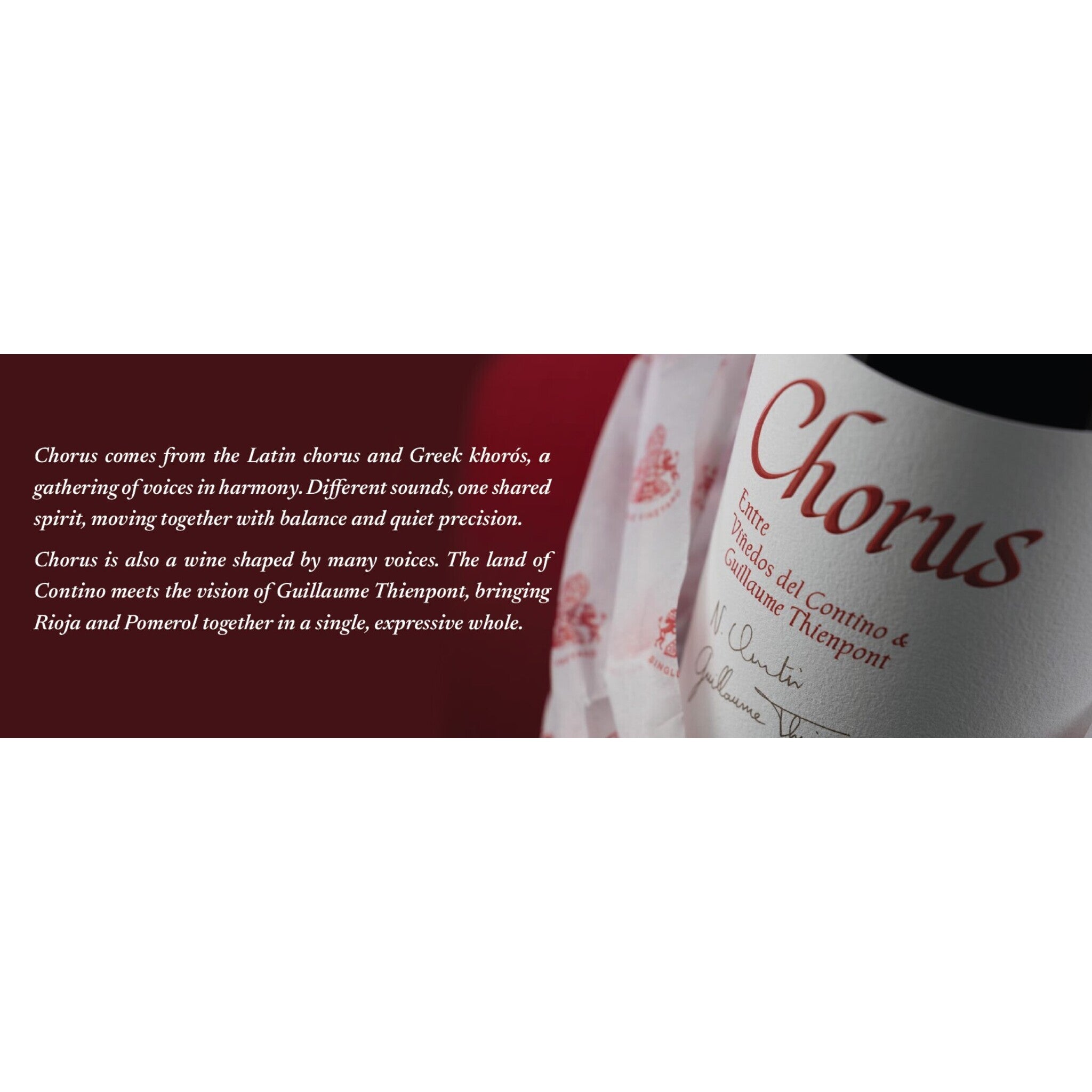 Chorus 2024, Vinedos del Contino/Guillaume Thienpont, Rioja, 3x750ml
