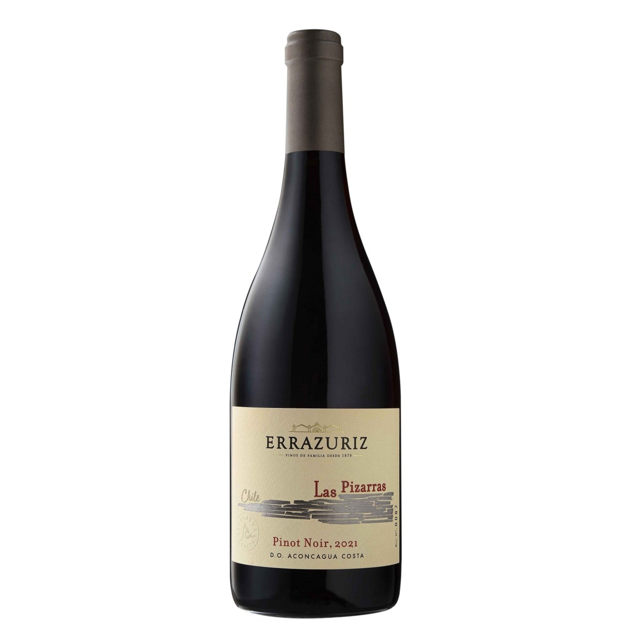 Las Pizarras Pinot Noir 2021, Errazuriz, Aconcagua Costa, 6x750ml