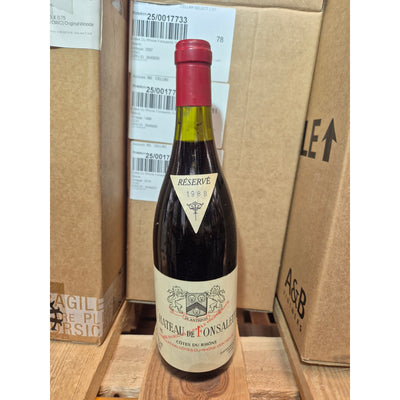 Chateau de Fonsalette 1988, Cotes du Rhone, Chateau Rayas, 1x750ml