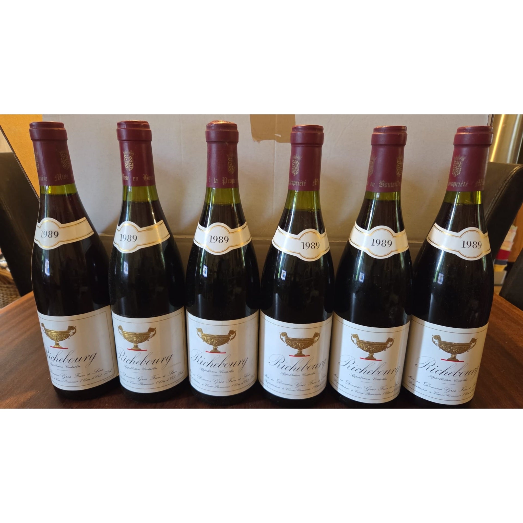 Richebourg Grand Cru 1989, Domaine Gros F&S, 6x750ml