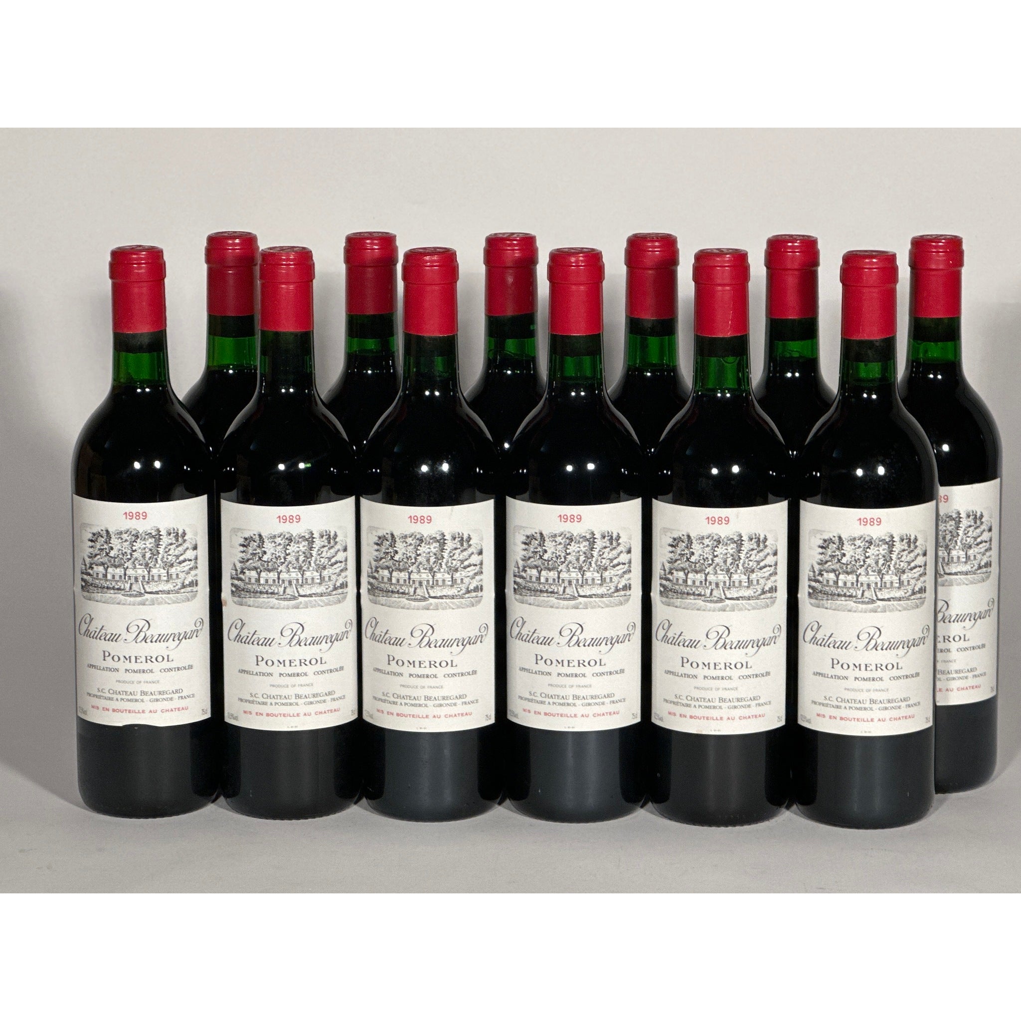 Chateau Beauregard 1989, Pomerol, 12x750ml