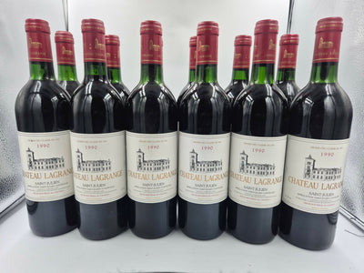 Chateau Lagrange 1990, 3ème Cru Classé, St Julien, 12x750ml