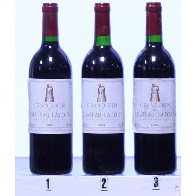 Chateau Latour 1992, 1er Cru Classé, Pauillac, 3x750ml
