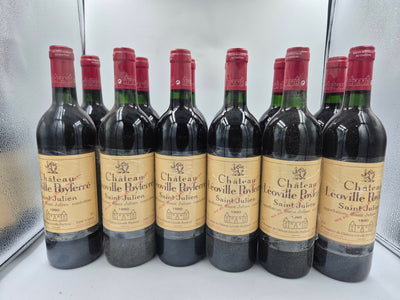 Chateau Leoville Poyferré 1990, 2ème Cru Classé, St Julien, 12x750ml