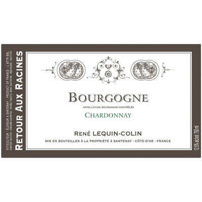 Bourgogne Blanc 'Back to the Roots' 2022, Domaine Rene Lequin-Colin, 6x750ml