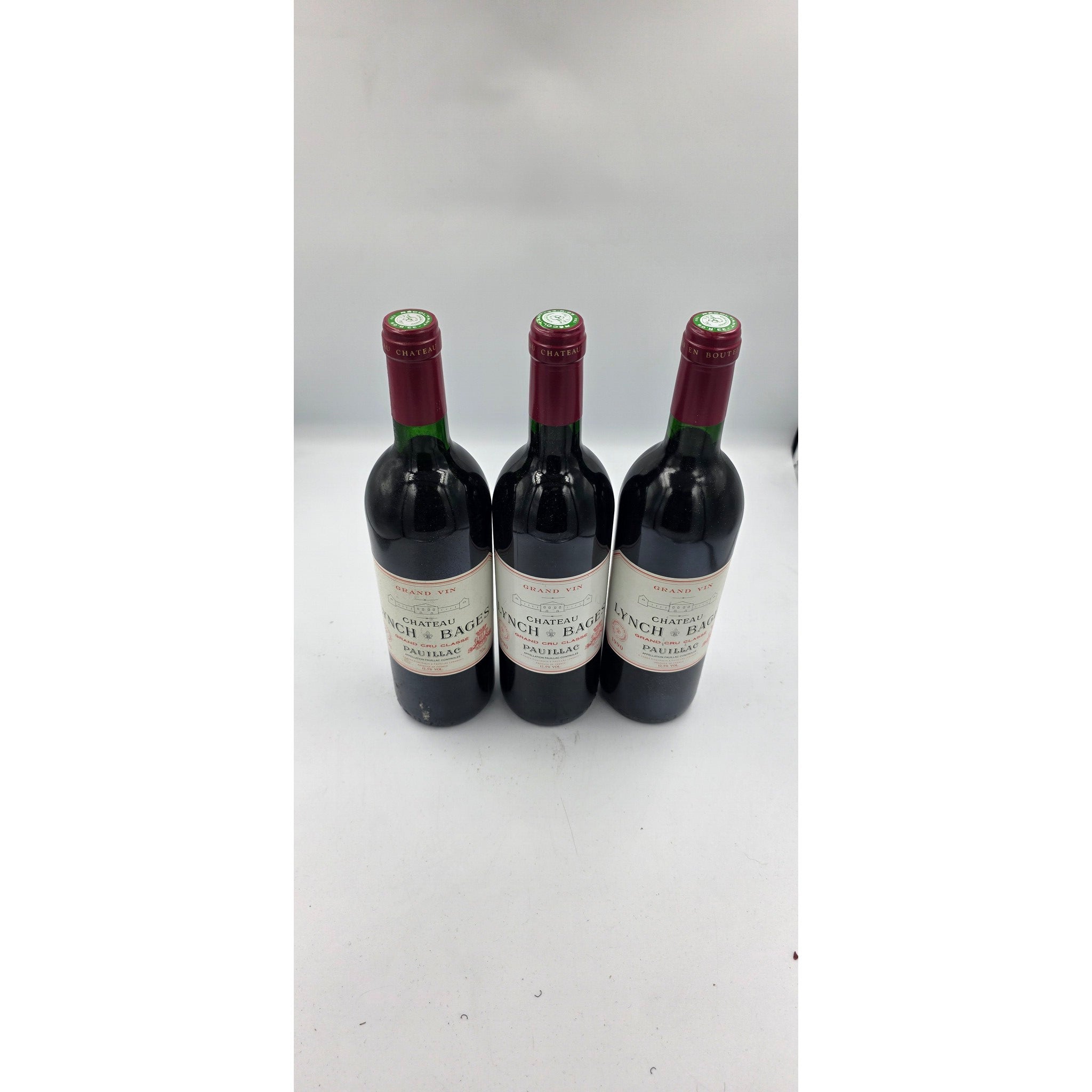 Chateau Lynch-Bages 1990, 5ème Cru Classé, Pauillac, 3x750ml (Case I)