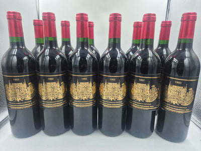 Chateau Palmer 1993, 3ème Cru Classé, Margaux, 12x750ml