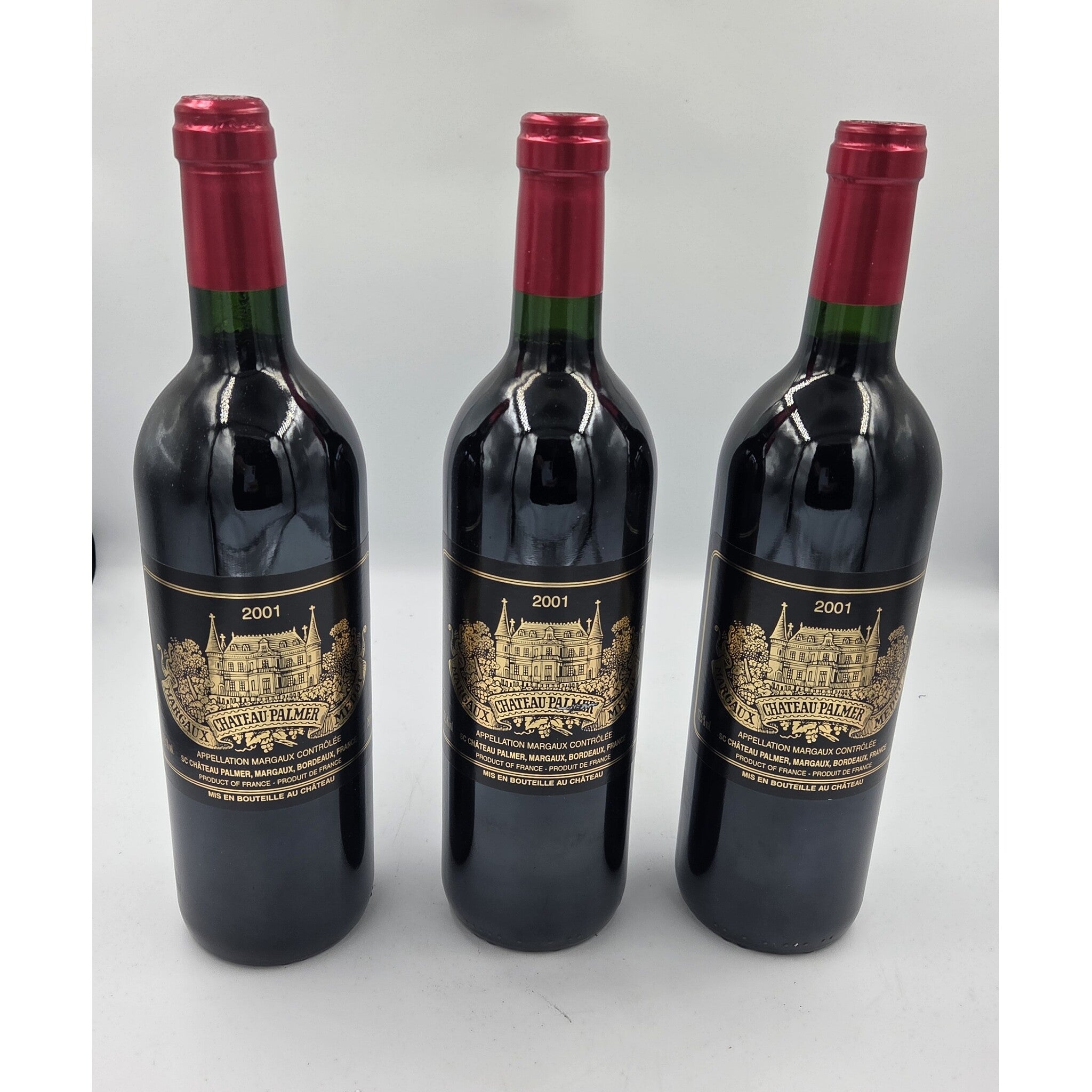Chateau Palmer 2001, 3ème Cru Classé, Margaux, 3x750ml