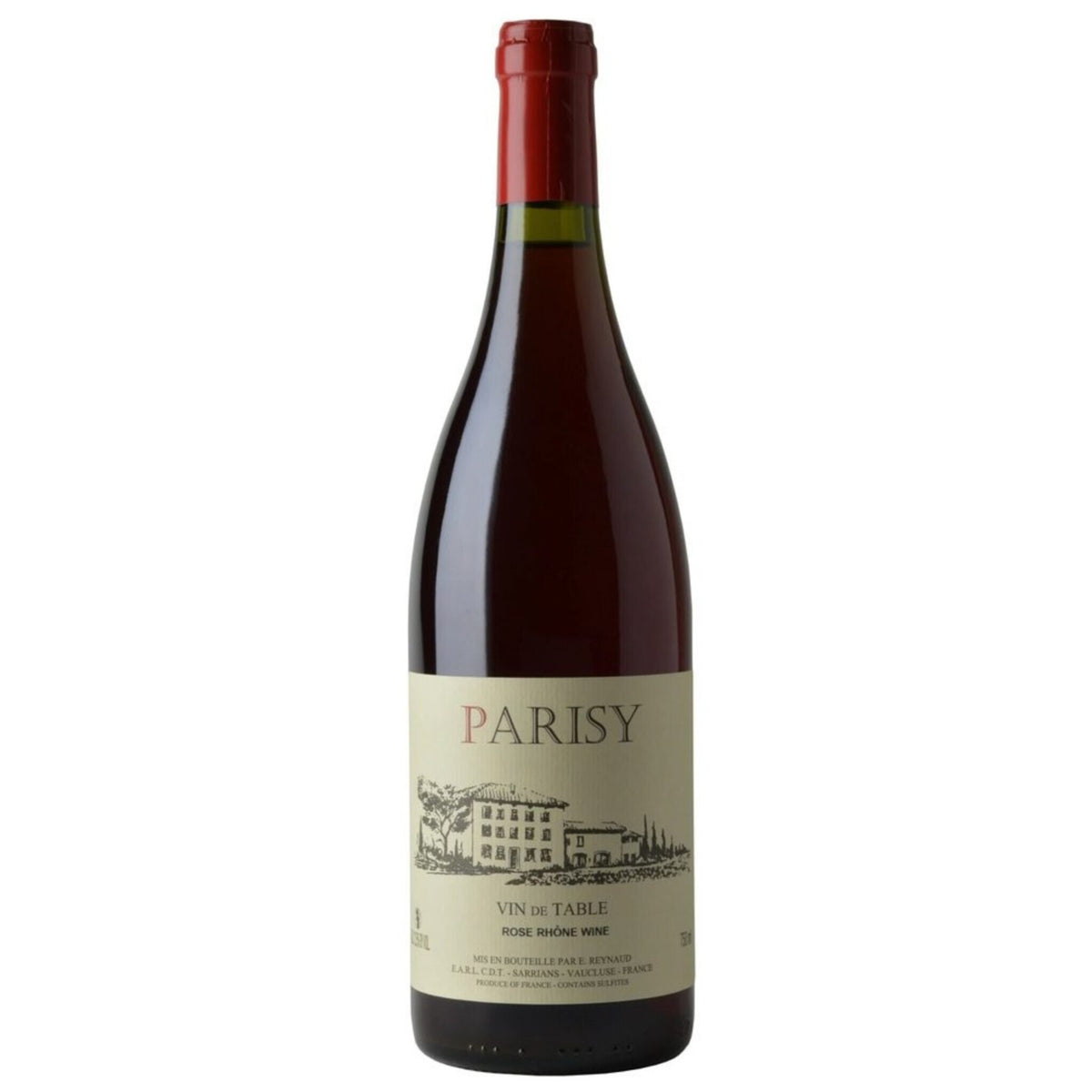 Domaine des Tours, Parisy Rosé 2019, Vin de Table, 1x750ml