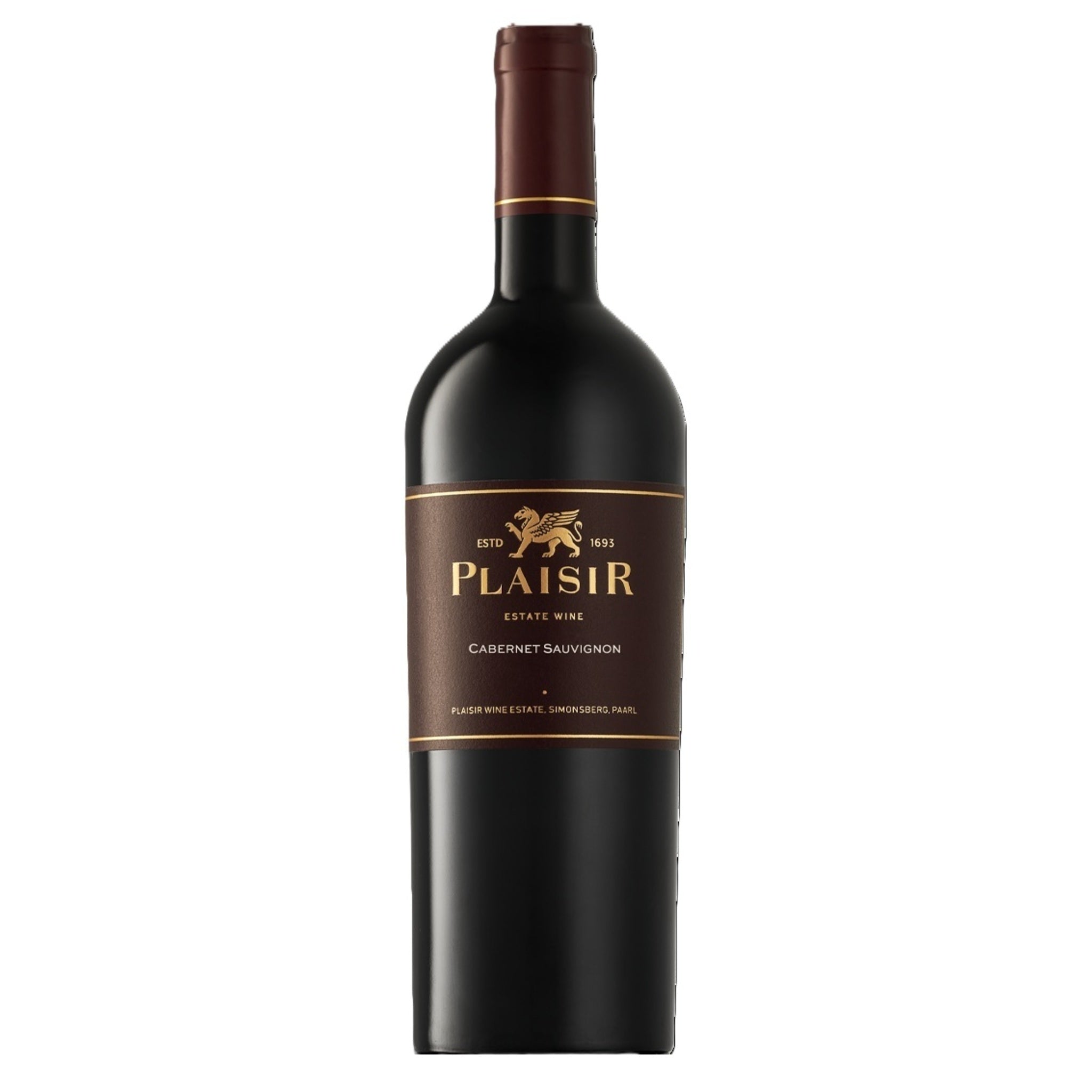 Plaisir Cabernet Sauvignon 2019, Paarl, South Africa, 6x750ml
