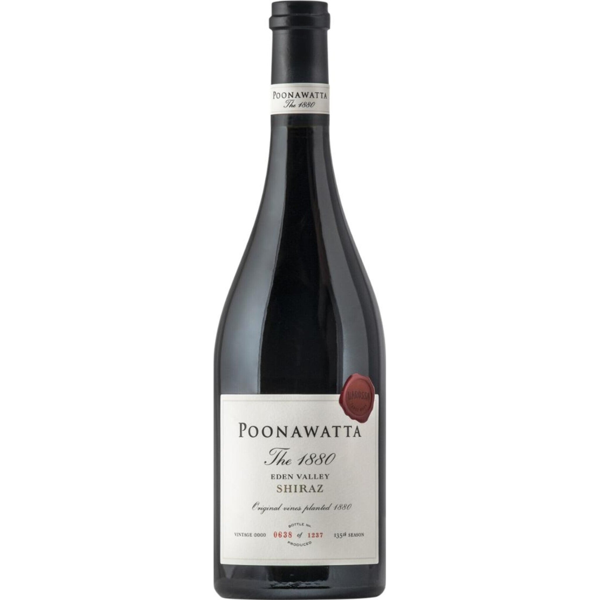 Poonawatta, The 1880 Shiraz 2015, Eden Valley, 1x750ml