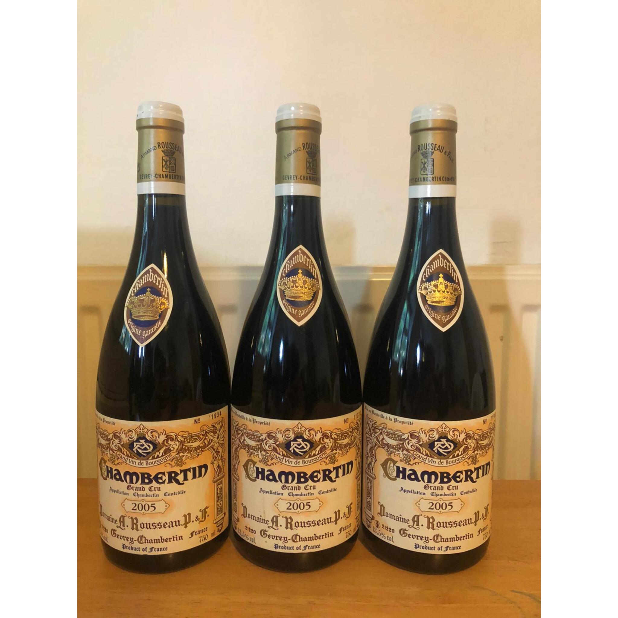 Chambertin Grand Cru 2005, Domaine Armand Rousseau, 1x750ml, DUTY PAID